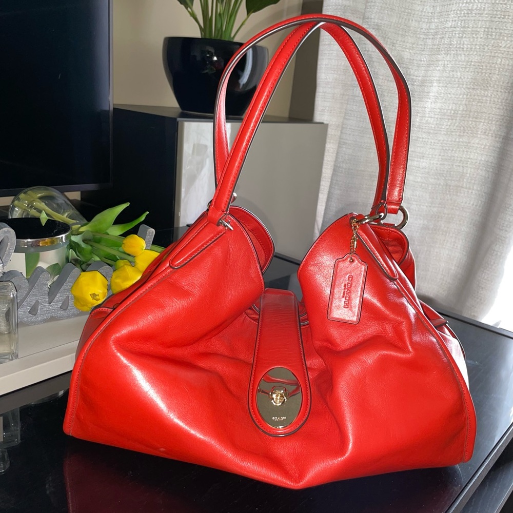 Coach Genuine Leather Handbag